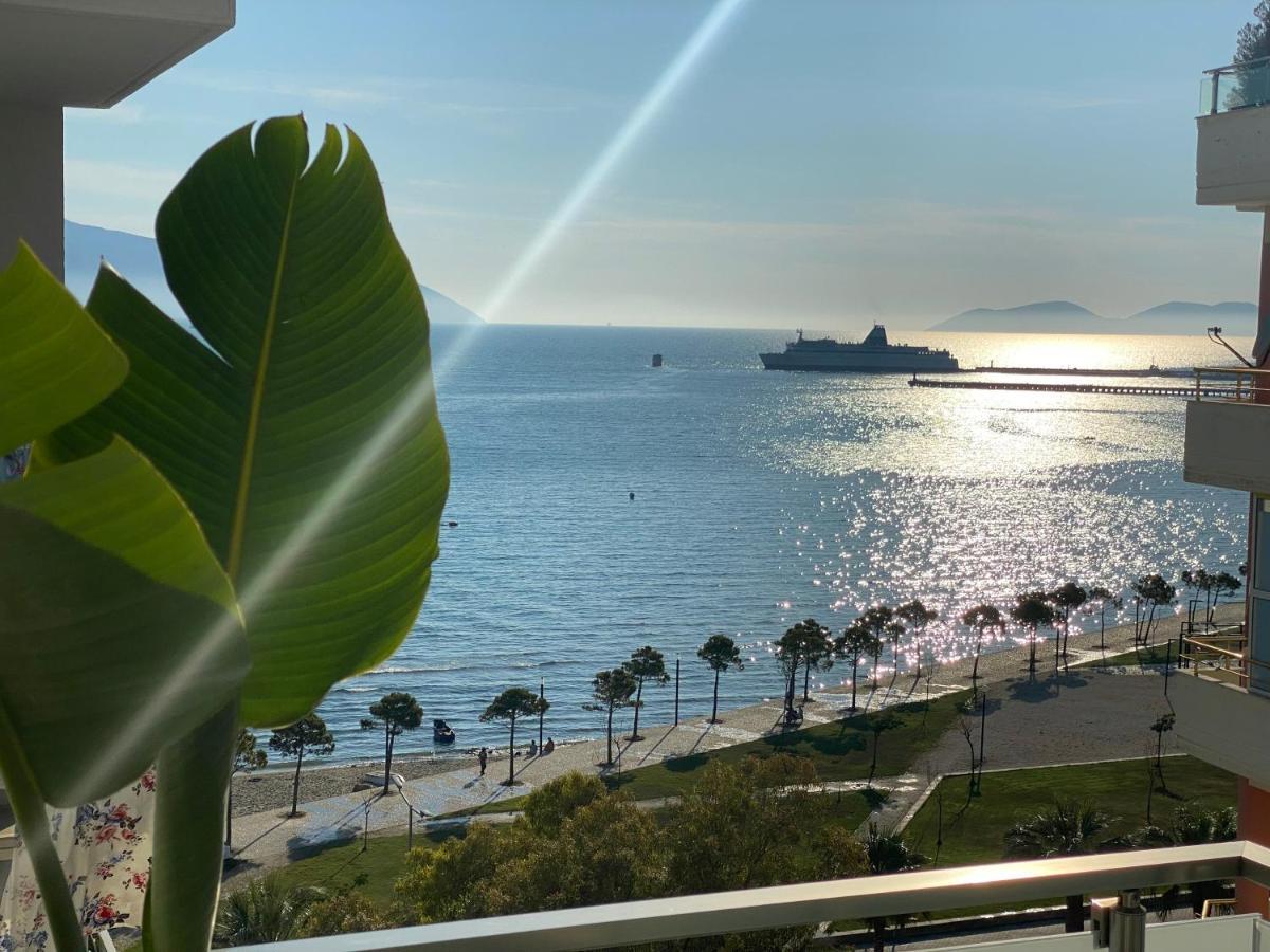 Luxury Seaview Vlora Flat Free Parkingアパートメント エクステリア 写真