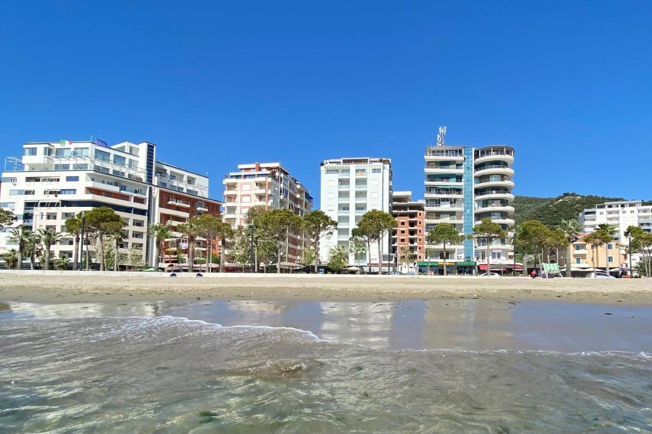 Luxury Seaview Vlora Flat Free Parkingアパートメント エクステリア 写真