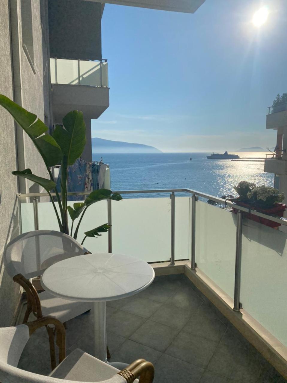 Luxury Seaview Vlora Flat Free Parkingアパートメント 部屋 写真